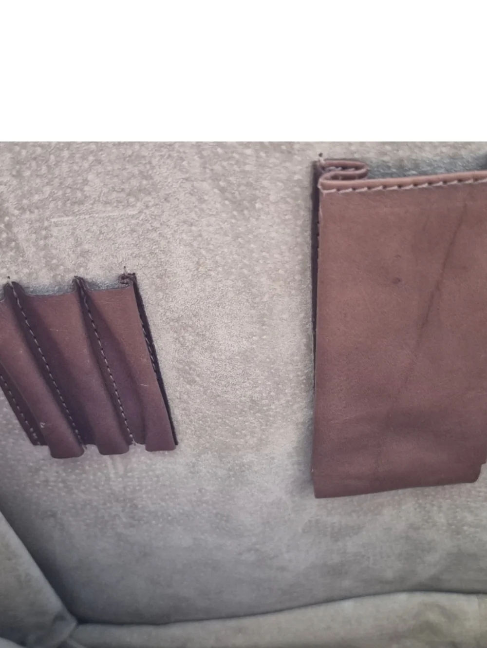 Vintage Brooks Brothers Italian Leather Briefcase.